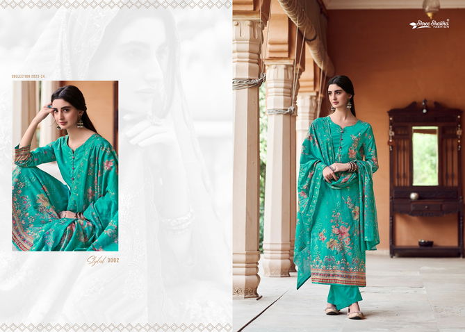 Mannat Vol 3 By Shree Shalika Cotton Embroidery Printed Salwar Kameez Wholesale Online